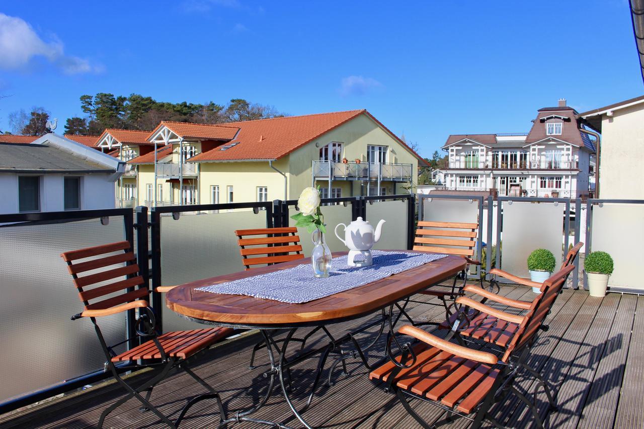 Strandnahe Fewo Mit 3 Schlafzimmern Und Balkon, Villa Vergissmeinnicht 02, Остзебад Бинц Экстерьер фото